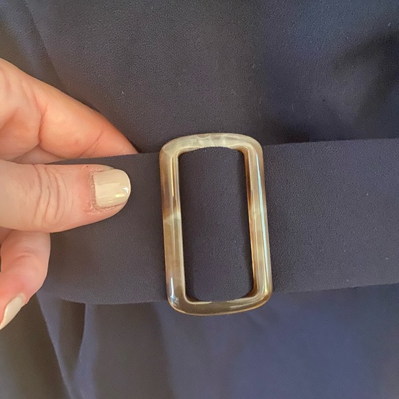 Navy Alexa Admore Cap Sleeve Sheath Dress with Belt. From Nordstrom. NWT Size XS - Picture 2 of 6